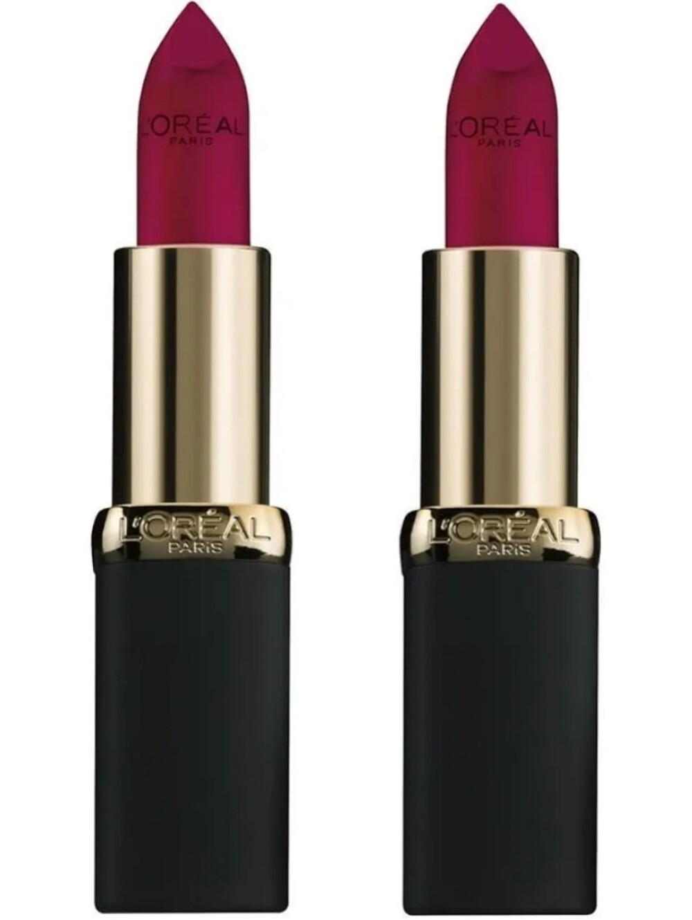 2 x L'Oreal Paris Colour Riche Matte Lip Colour 705 Berry Matte Pink
